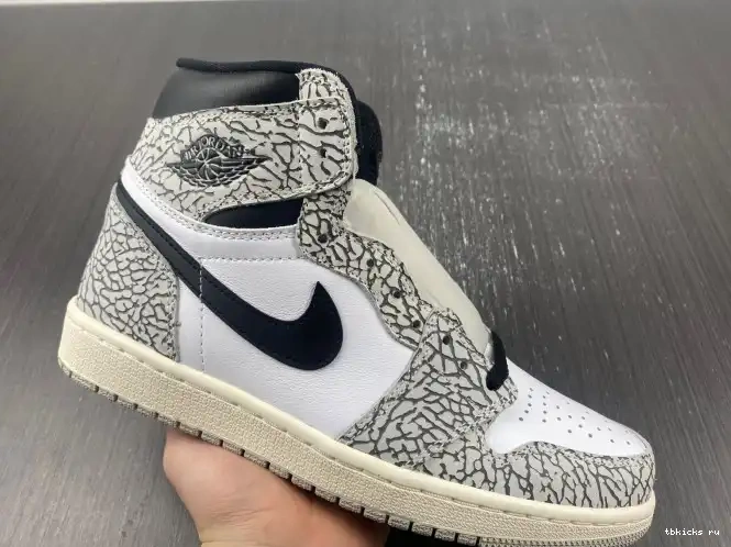 Cheap TB White Jordan Cement OG DZ5485-052 High 1 Air 0624